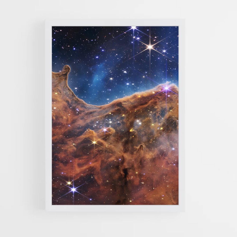 Poster Éclats de Carina – affiche Nébuleuses (vue 3)